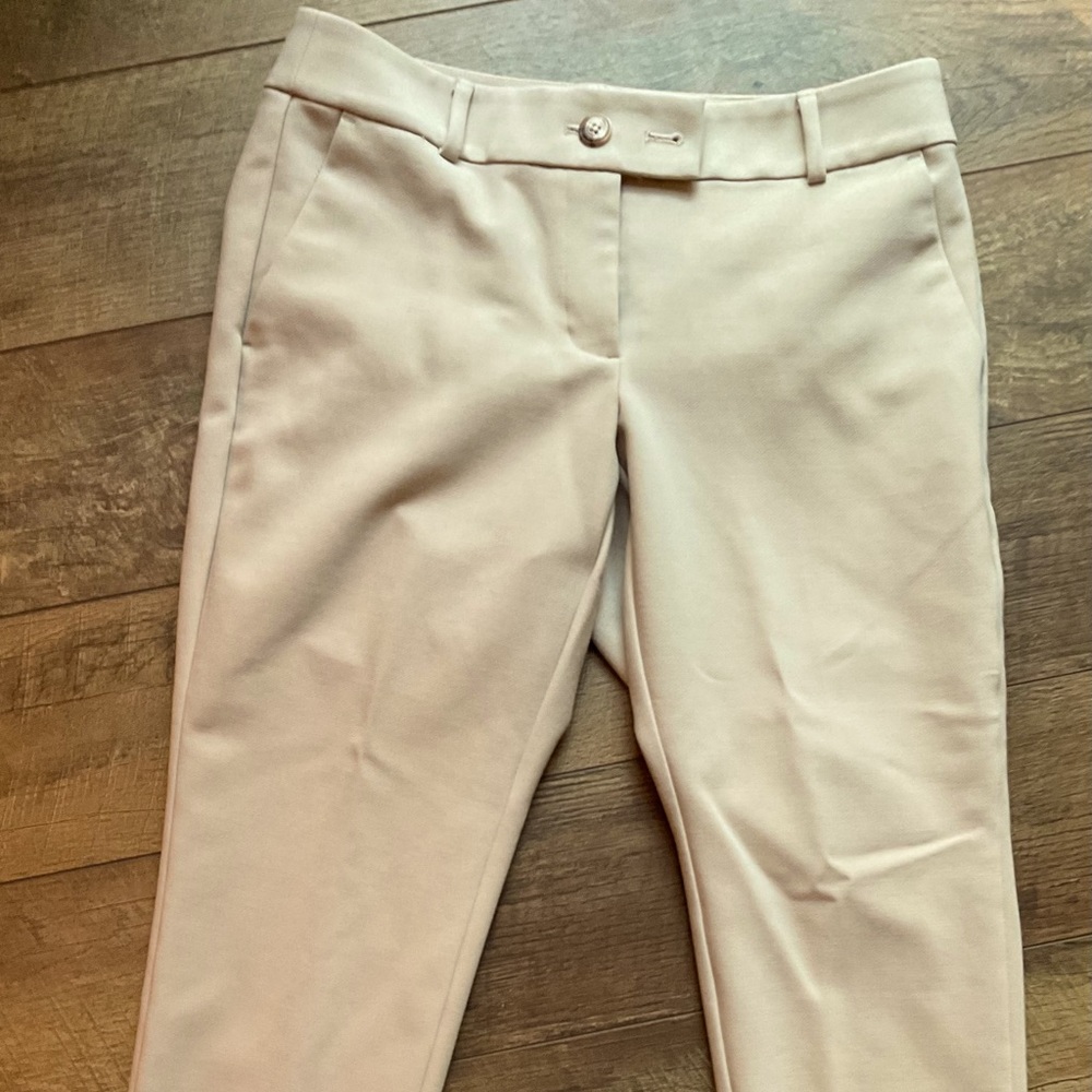 Loft | Curvy Slim Pant Tan 8p